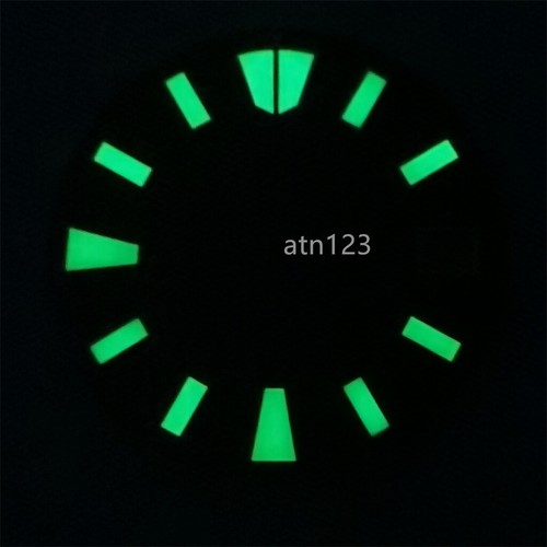 29mm NH35 Watch Dial with hand luminous Automatic movement Watches Parts - Picture 8 of 16
