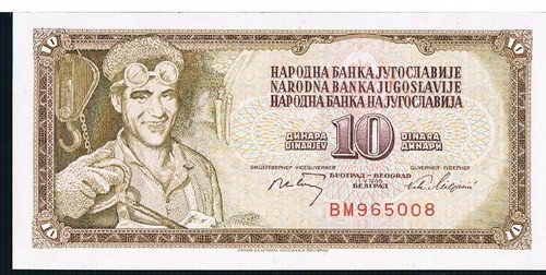 BILLETES YUGOSLAVIA 1955-1986 - ELIGE EN EL MENÚ DESPLEGABLE - Imagen 6 de 20