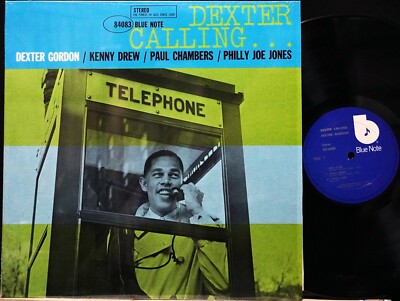 DEXTER GORDON ''DEXTER CALLING'' BLUE NOTE BST84083 UA LP SHRINK RVG Kenny Drew