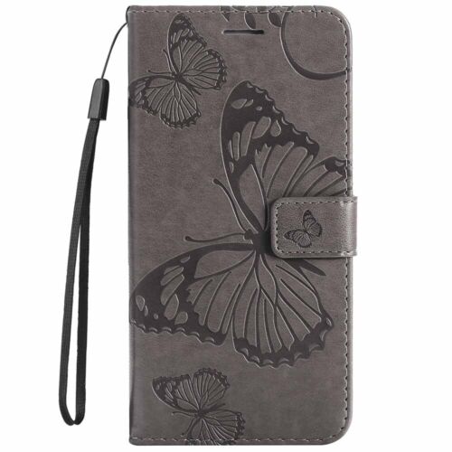 For iPhone 14 Pro 13 12 11 SE XS XR 8 7 6s Wallet Card Holder Leather Case Cover - Picture 17 of 45