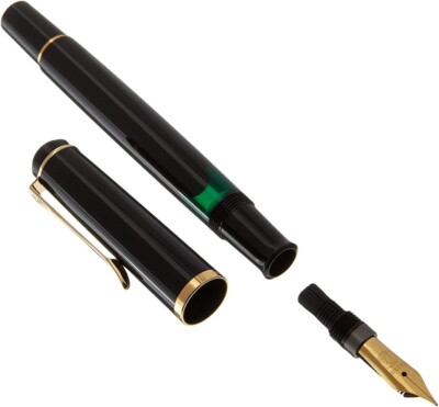 PELİKAN FOUNTAIN PEN M150 BLACK M Nib | eBay