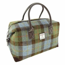 Harris Tweed 'Esk' Overnight Bag