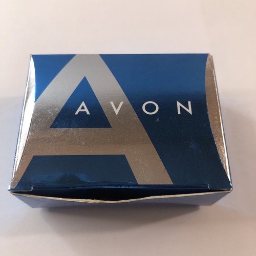 Tobillera Avon Flower Drop AZUL con cadena plateada ajustable nueva en caja - Imagen 6 de 8