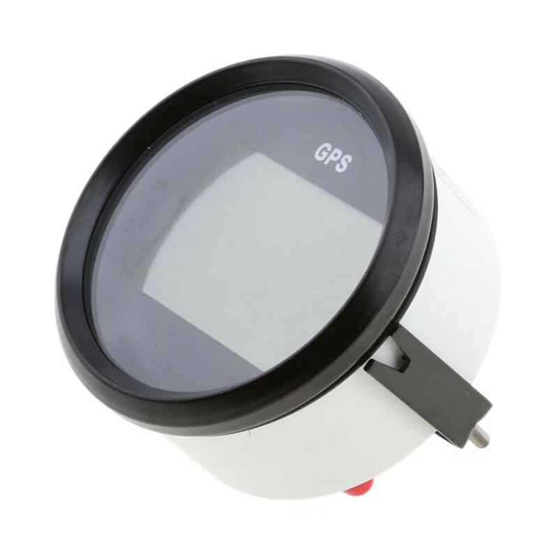 Motorcycle Waterproof 52mm Digital LCD GPS Speedometer Odometer Gauge Mileage - Image 4 of 4