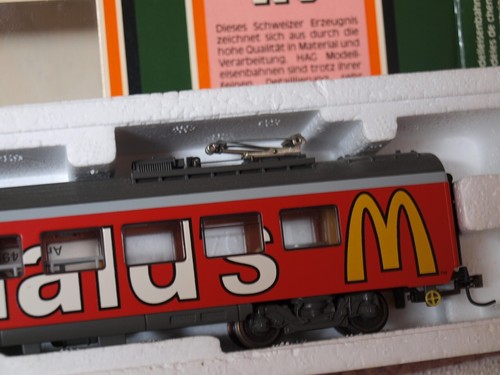HAG 499 McDonalds Restaurant Coach AC HO Scale w/ Lighting #545 Accessory! VGC! - Picture 9 of 11