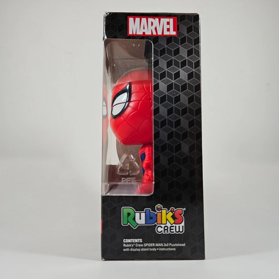 Rubik's Crew Spider-Man 2x2 Puzzlehead - Marvel Superhero Toy NIB - Collectible - Image 3 of 4