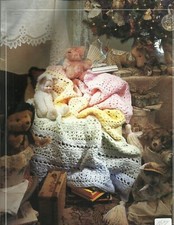 I1099 SWEET DREAMS BABY AFGHAN CROCHET PATTERN/INSTRUCTIONS