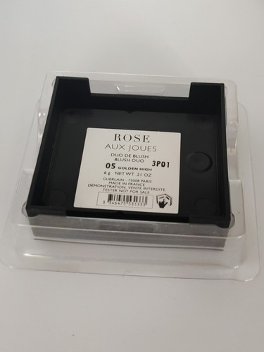 Guerlain Rose Aux Joues Blush Duo Colorete 05-golden High 6gr - Foto 2 di 2