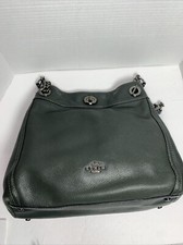 COACH Turnlock Edie Shoulder Bag Navy Retail 395
