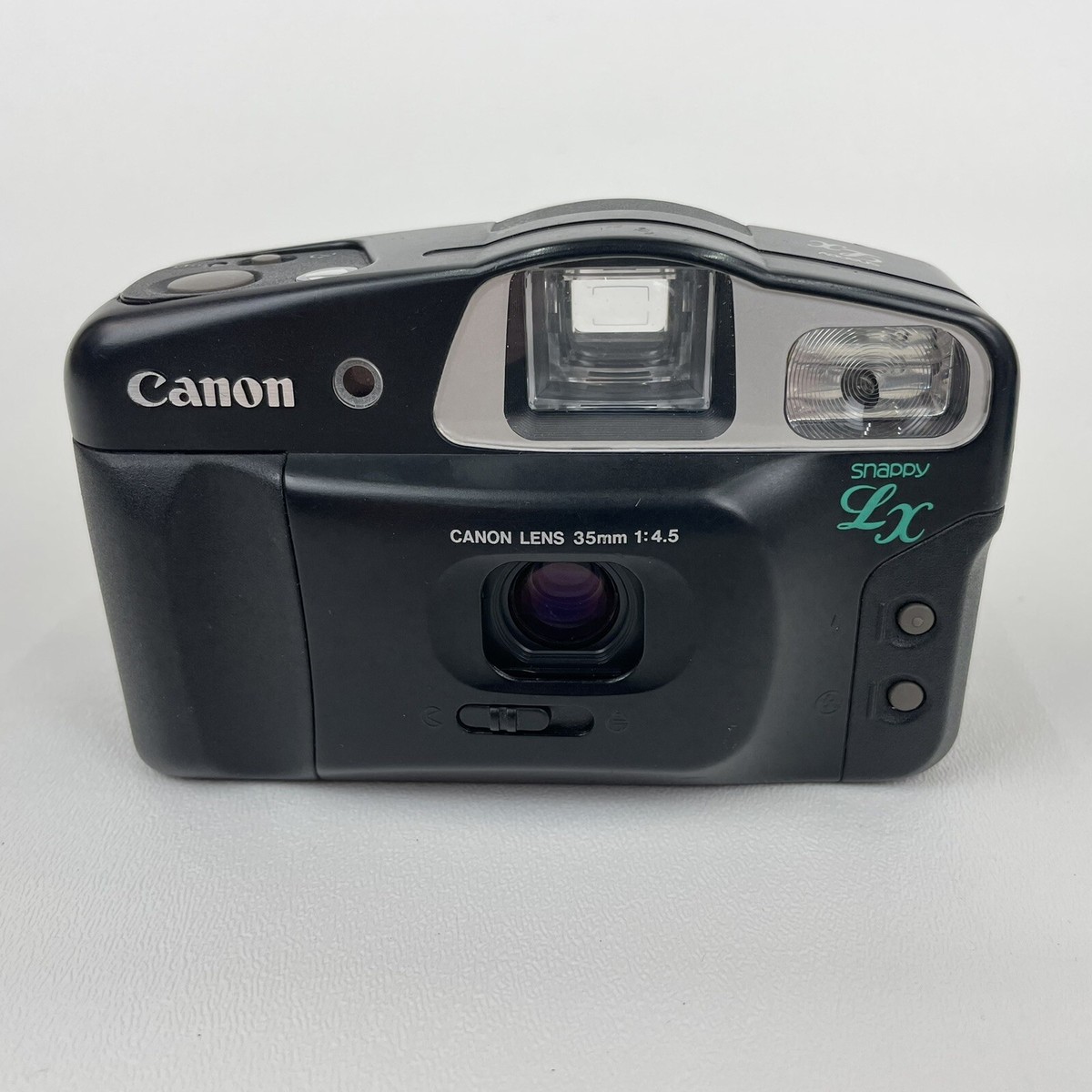 Canon Snappy LX 35mm Point & Shoot Film Camera 1: 4.5 Black