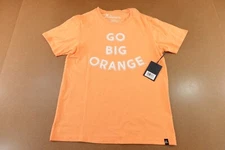 University of Tennessee Gameday Social Mens Large Go Big Orange Chenille Tee NWT