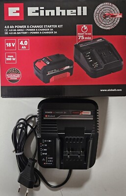 Einhell PXC Ladegerät 3A 18V 30min Power X-Change Original für 4 Ah Akku