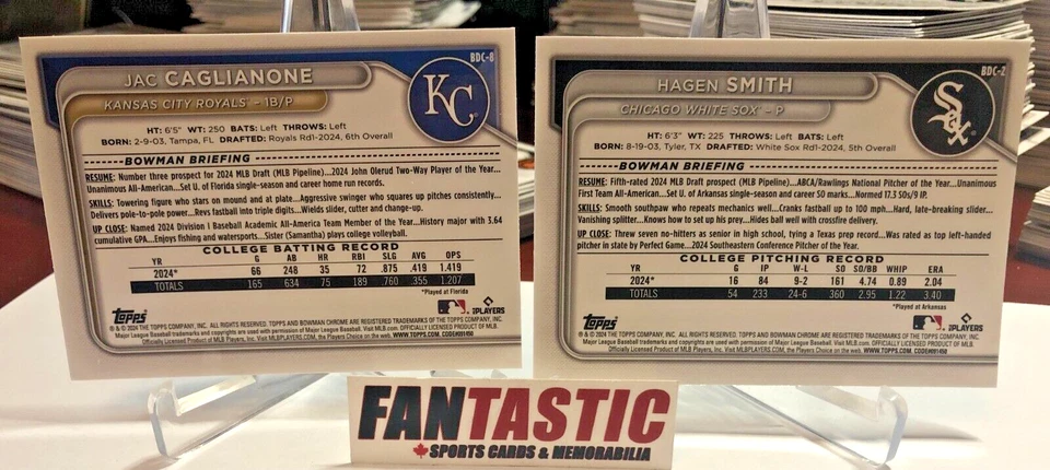 2024 Bowman Draft CHROME Base Card YOU PICK BDC-1 to BDC-200Combined Shipping - Image 2 of 2