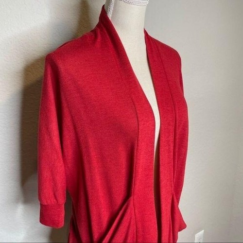 Bobeau Pullover Strickjacke vorne offen 3/4 Ärmel Größe Small - Bild 7 von 11