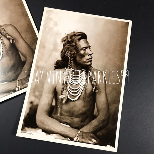 AZUSA Post Cards Set Of 2 “CURLEY ASHISHISHE CROW SCOUT” David F. Barry c1878 - Picture 4 of 5