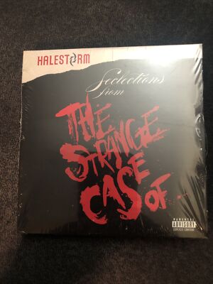 HALESTORM CD sampler STRANGE CASE OF lzzy hale LOVE BITES so do I HERE's TO US