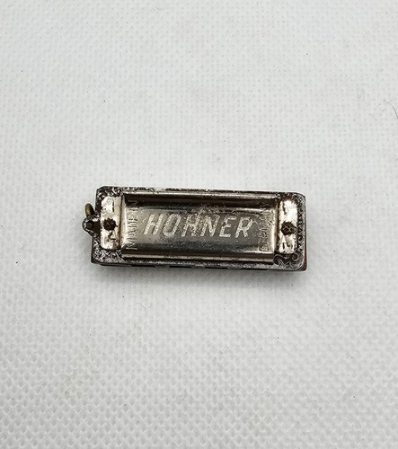 Vintage hohner No. 39 Little harmonica miniature with Blue case made Germany - Picture 4 of 9