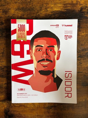 Sunderland AFC Matchday Programmes 2024/2025 Season Collection - Picture 19 of 19