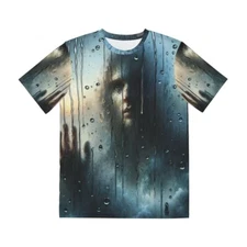 All Over Print T Shirt 3D Graphic Emo Mystery Contemplative Rainy Days The Blues
