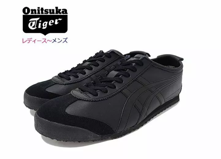 Asics Onitsuka Tiger Mexico Black Fashion Sneakers,Shoes D4J2L 9090