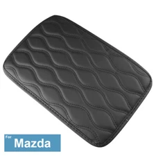 For Mazda Car Center Console Lid Pad Armrest Cushion Pad PU Leather Protector
