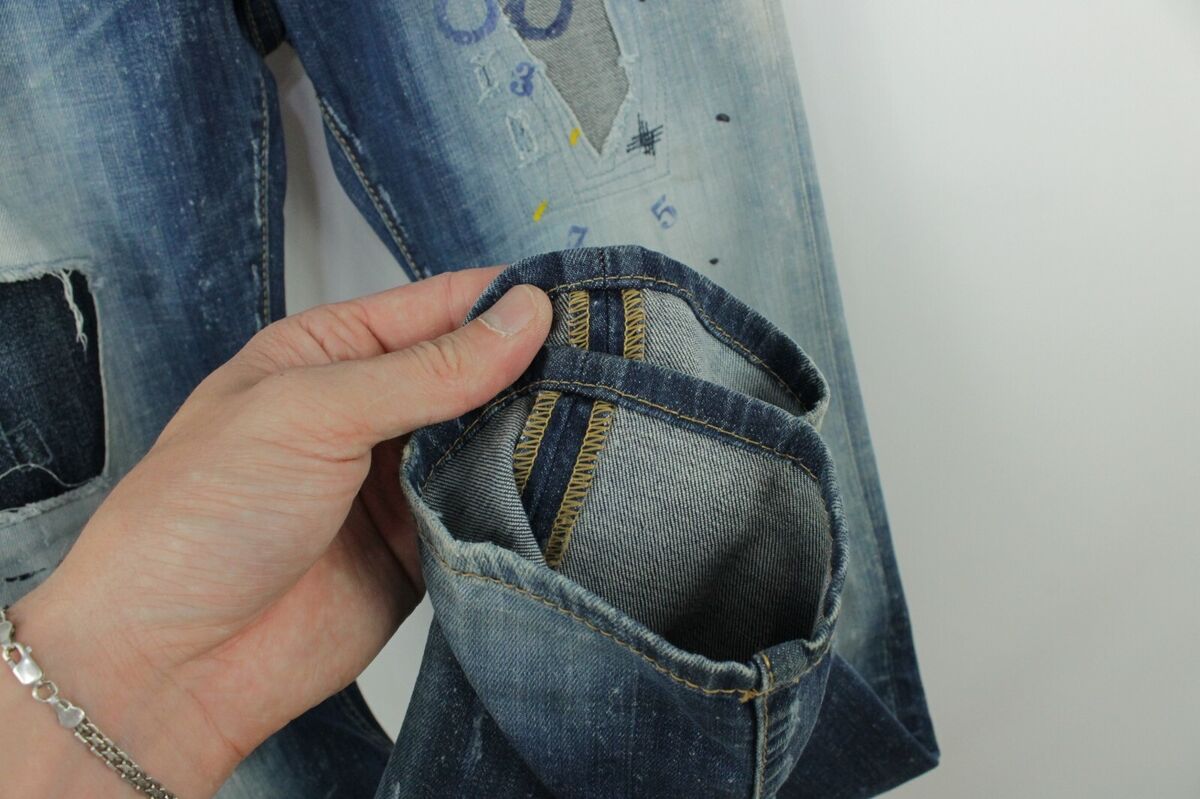 Dsquared2 Cool Guy Distressed Blue Denim Skinny Fit Jeans Dsquared2 Cool Guy Distressed Blue Denim Skinny Fit Jeans