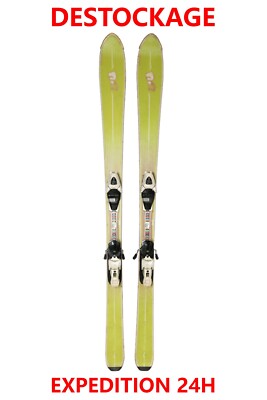 Salomon BBR Skis Alpins Für Erwachsene Gebraucht Grün 140 cm Mit Bindungen