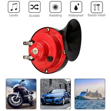 300db Super Train Horn For Trucks Suv Car-boat Motorcycles 12v Vehicle Universal