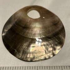 Natural Polished Mother Of Pearl Sea Shell Pendant Charm For Necklace Craft 3