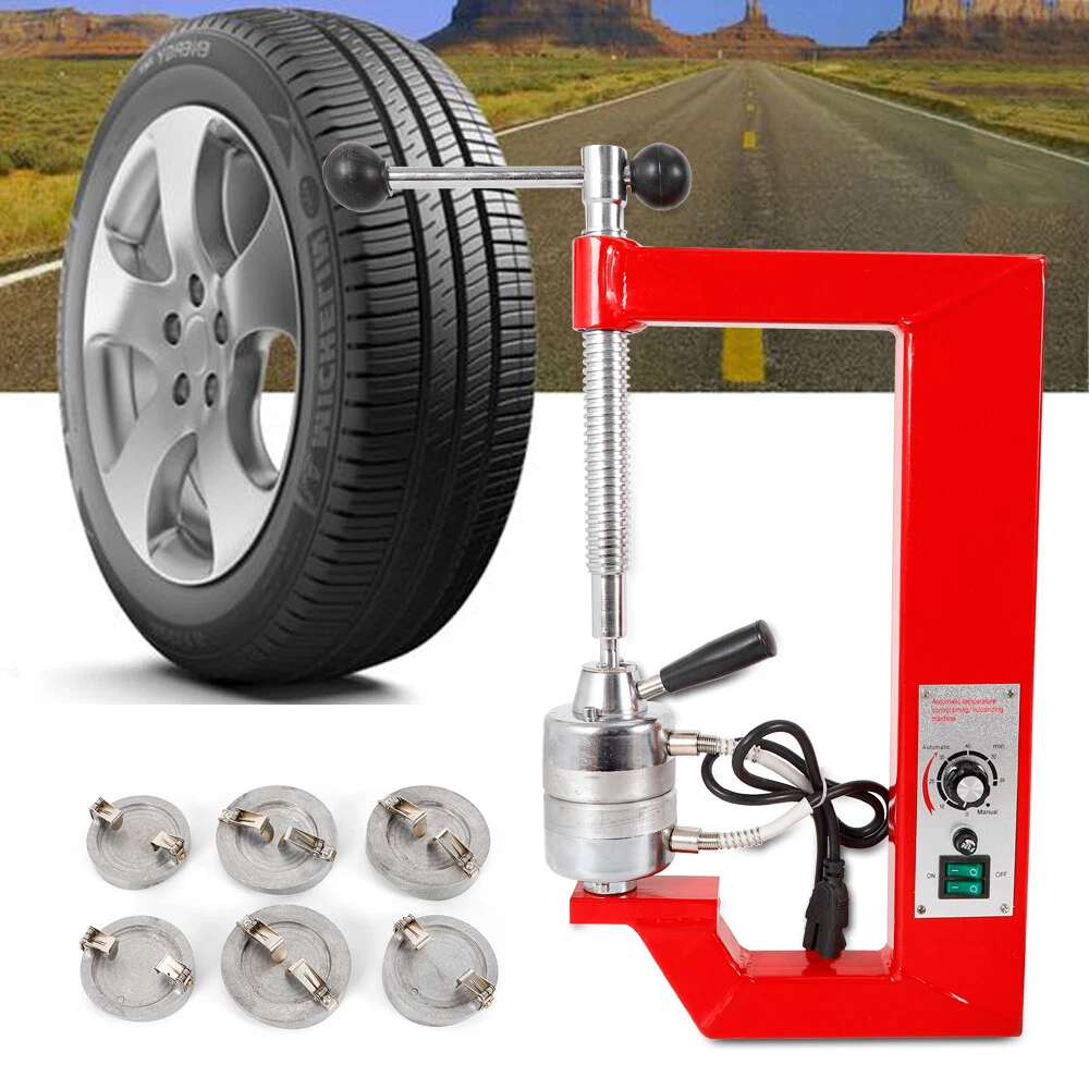 Vulcanizing a sale tire