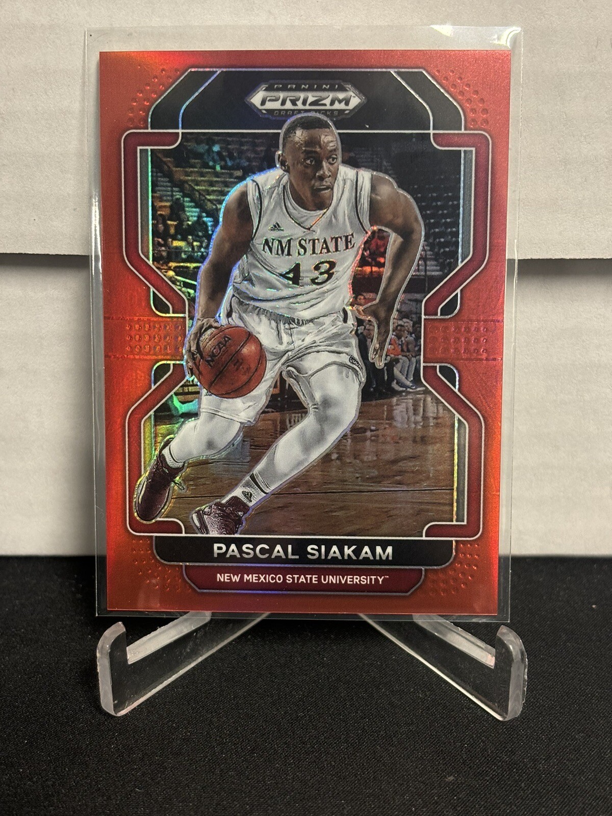 2022-23 Pascal Siakam Panini Prizm Draft Picks #78 Red Prizm /299 NM State