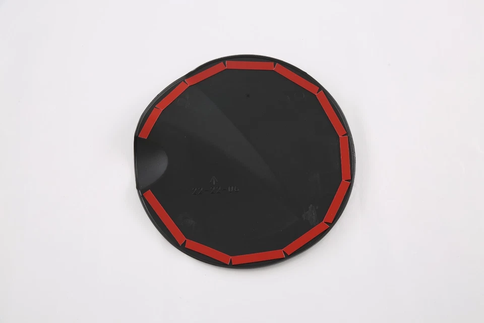 Fuel Oil Tank Cap Gas Lid Glossy Black Cover Trim For 2022-2023 Toyota Tundra - Image 2 of 3