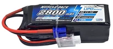 NHX RC 3S 11.1V 2800mAh 50C Lipo Battery w/ EC2 IC2 for 1/18 Arrma Mojave Grom