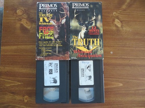 10 DEER HUNTING VHS Tapes LOT; PRIMOS THE TRUTH BIG BUCKS, DEER SCHOOL. Sports. - Picture 3 of 15