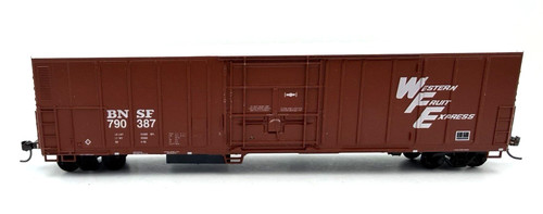 HO Athearn BNSF Western Fruit Express 57' Mech Reefer #790387 Kadees en caja original | Condition: Used