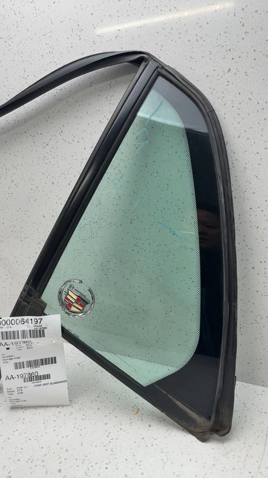 2006 2007 2008 2009 2010 2011 Cadillac CADILLAC DTS Rear Vent Glass/window Left Foto 4 de 4