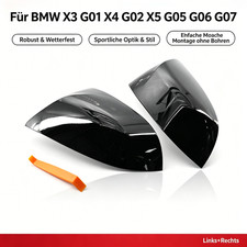 Spiegelkappen Geh�use F�r BMW X3 G01 X4 G02 X5 G05 G06 G07 Links+Rechts