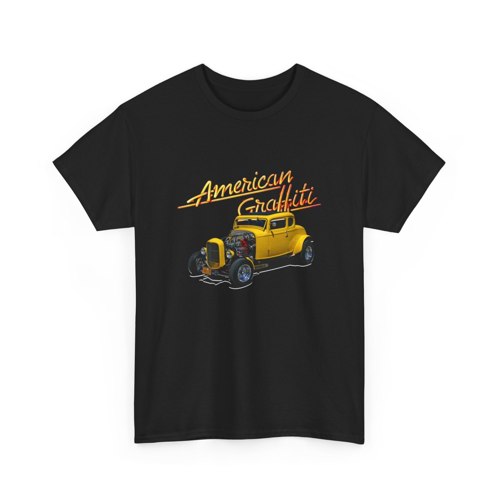 American Graffiti Milner's '32 Coupe Printed T-Shirt Classic Movie Collectible