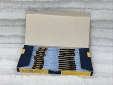 DMC Mouline Special 25 #800 Box Of 12 Embroidery Thread New Old Stock