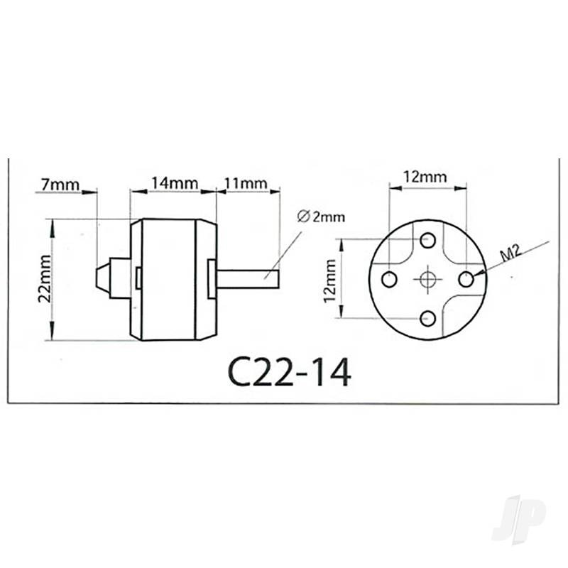 Multiplex ROXXY BL Outrunner (C22-14-25) Brushless Electric Motor
