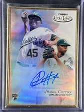 Cotton, Jharel - 2017 Topps Gold Label - Rookie - Autograph