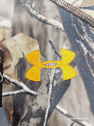 Under Armour Vest Mens Medium Realtree Camo Full Zip Softshell - Picture 2 of 8