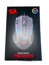 Redragon M612 Predator RGB Gaming Mouse, 8000 DPI Wired Optical Mouse
