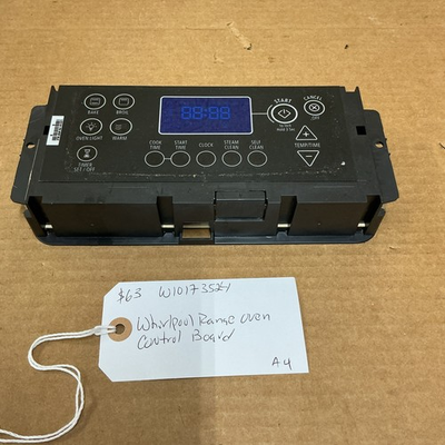 #ad #ad W10173524 Whirlpool Range Oven Control Board. Tested 60 Day Warranty $63.00