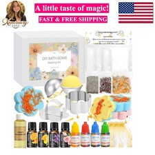 Bath Bomb Making Kit-DIY Bath Bomb Kit for Women, Make Your Own Shower Bombs ...