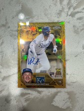 2023 Topps Gilded Collection Vinnie Pasquantino Gold Etch Auto /99 #CGAVP Royals