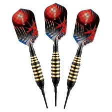 Viper Atomic Bee Soft Tip Darts - Dartboard Game Accessory - Black - 16 Grams