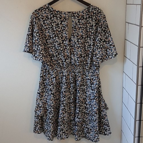 ARULA Women's Ditsy Floral Tallulah Mini Dress Size XL - Picture 3 of 7