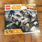 Lego Star Wars Moloch's Landspeeder #75210 Box Manual Figured Retired