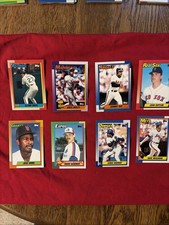 217 1990 Topps Baseball Card Lot